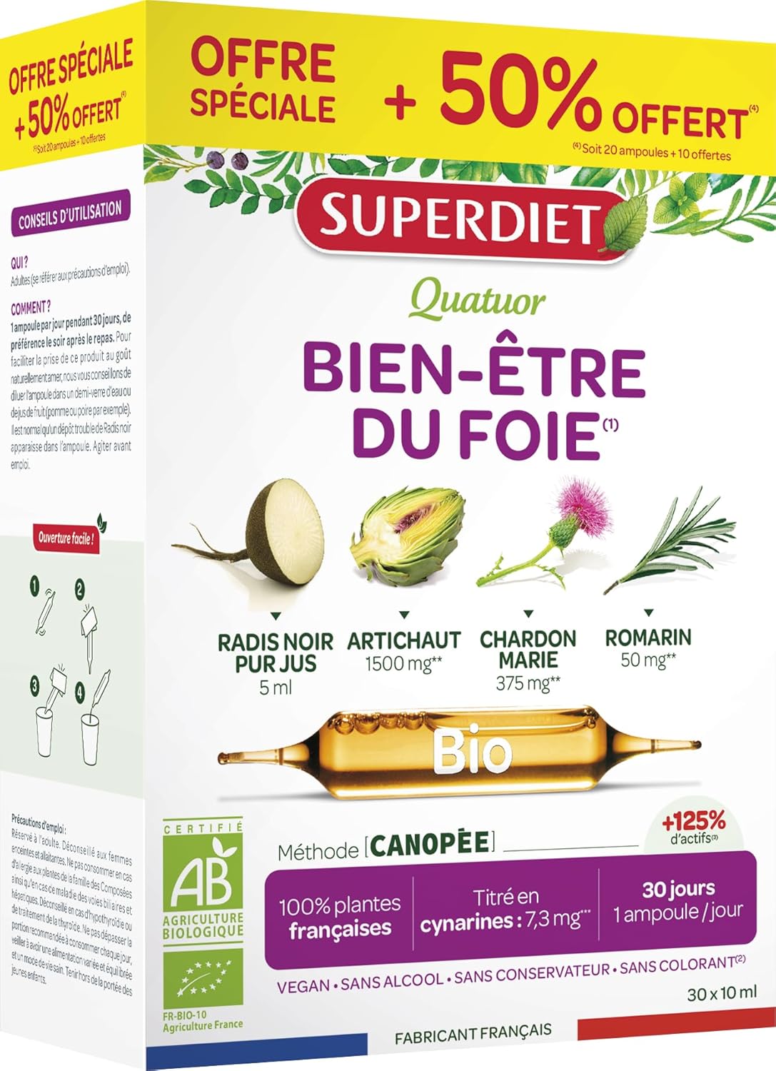 Superdiet Quatuor Bienetre Du