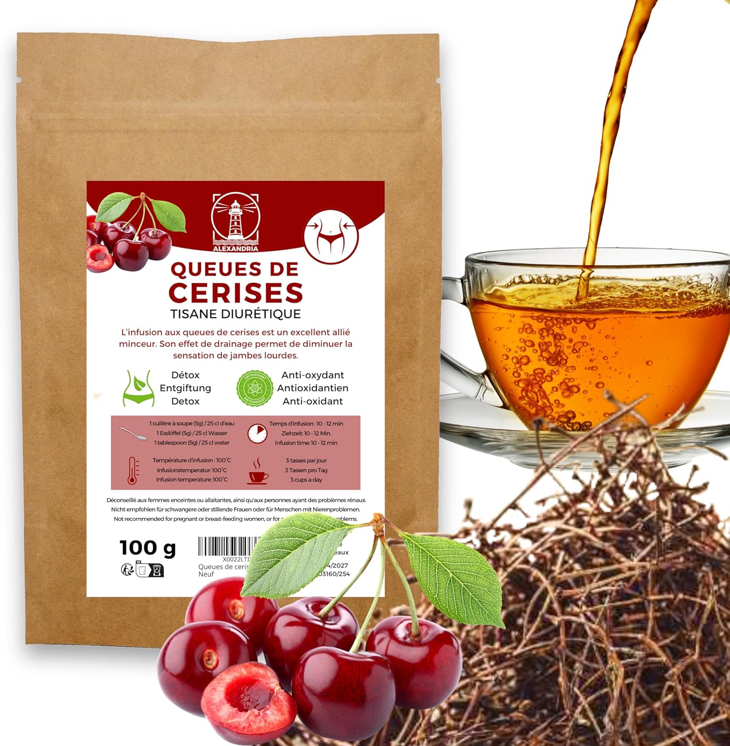 Tisane Queue De Cerises