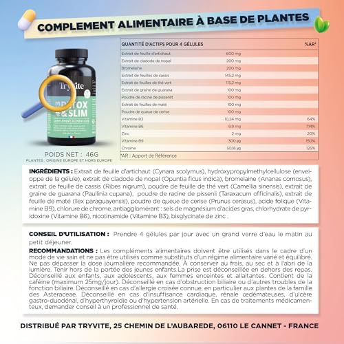 Vue 5 de Tryvite Detox Slim Detox