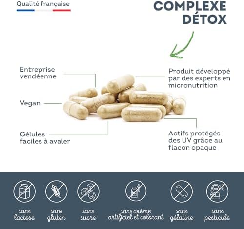 Vue 4 de Complexe Detox Elimination Des