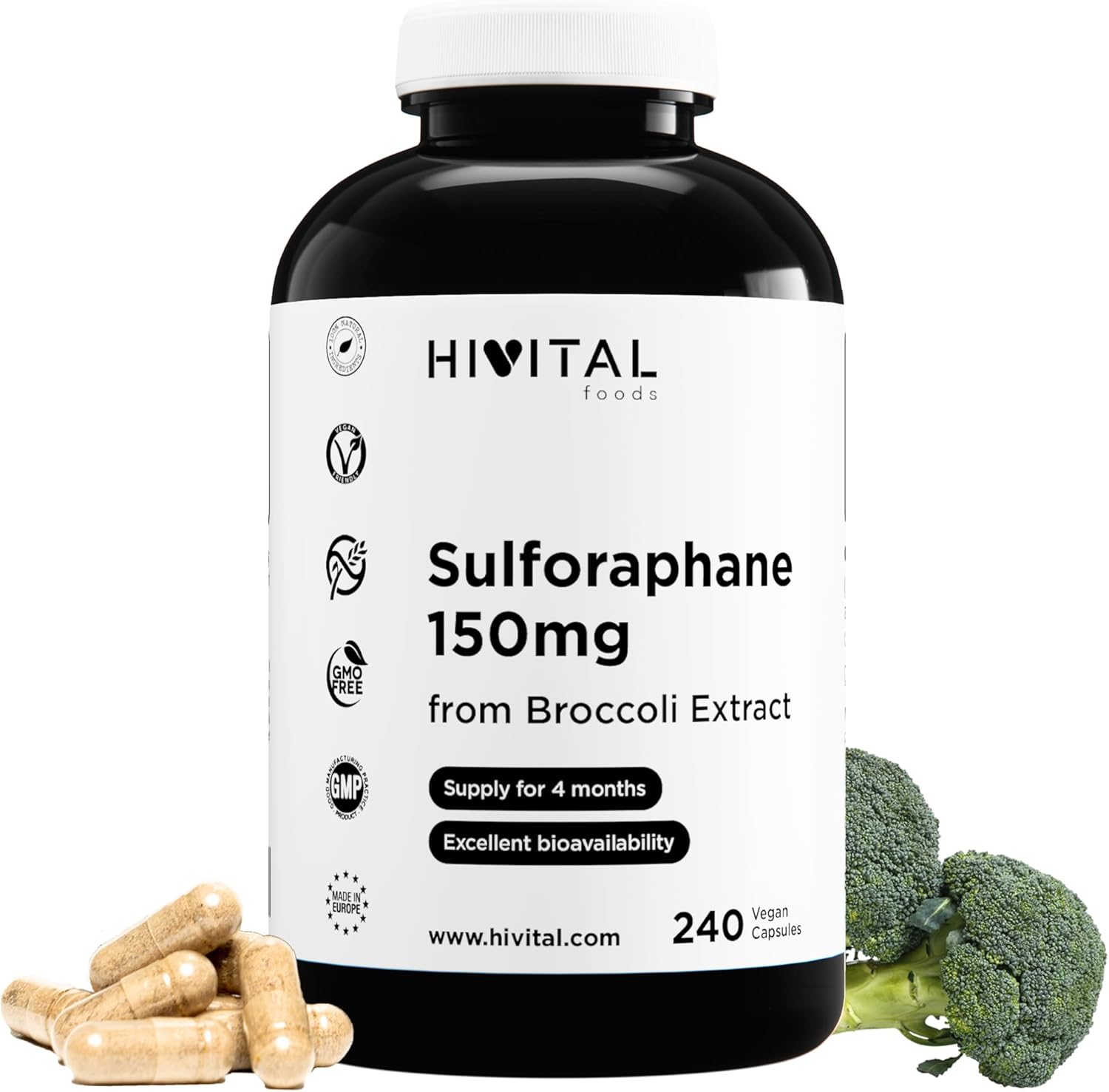 Sulforaphane Mg Gelules Vegetaliennes