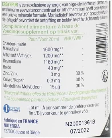 Vue 4 de Nutergia Ergyepur Complement Alimentaire
