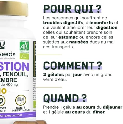 Vue 4 de Digestion Bio Confort Digestif