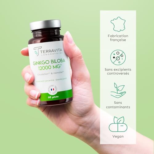 Vue 5 de Ginkgo Biloba Extra Fort