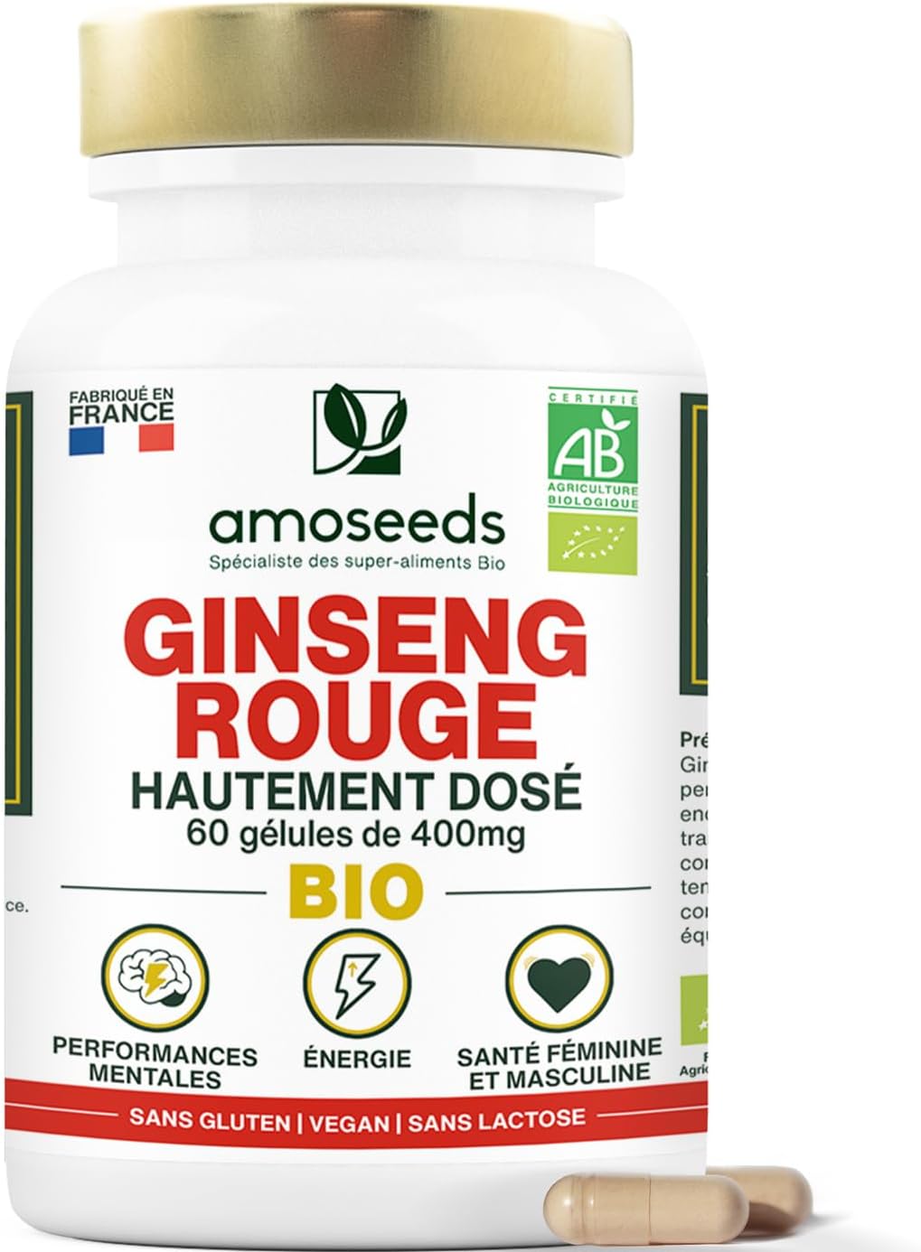 Panax Ginseng Rouge Bio