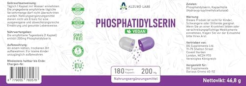 Vue 4 de Phosphatidylserine Mg Capsules Vegetaliennes