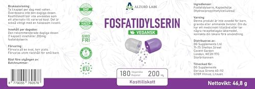 Vue 6 de Phosphatidylserine Mg Capsules Vegetaliennes