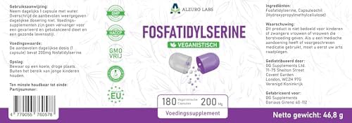 Vue 7 de Phosphatidylserine Mg Capsules Vegetaliennes