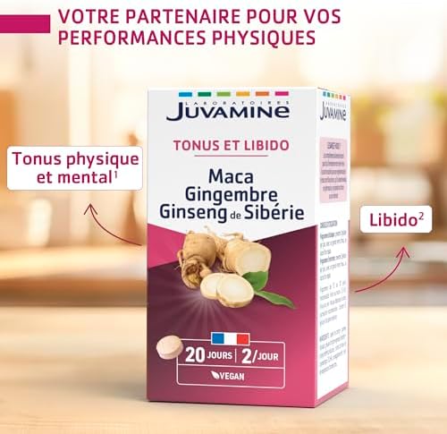 Vue 4 de Juvamine Maca Gingembre Et