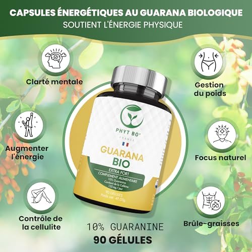Vue 6 de Guarana Bio Complement Alimentaire