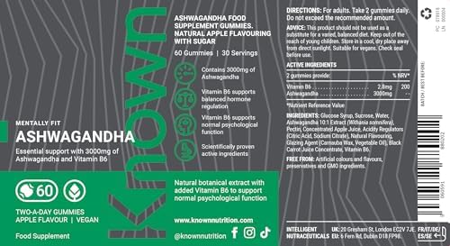 Vue 7 de Known Mg Ashwagandha Haute