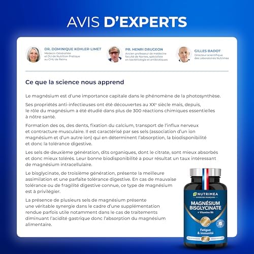 Vue 6 de Magnesium Bisglycinate Vitamine