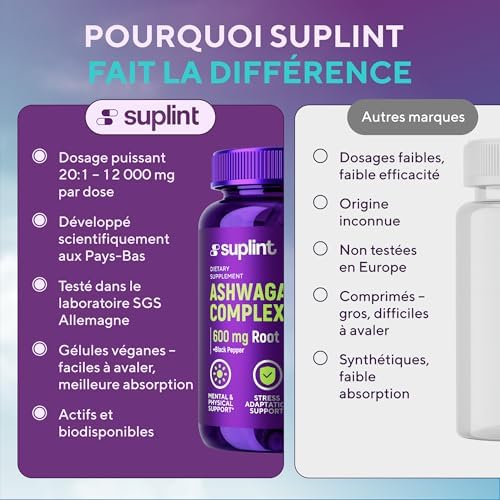 Vue 7 de Ashwagandha En Gelules Mg