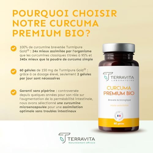 Vue 4 de Curcuma Bio Turmipure Gold