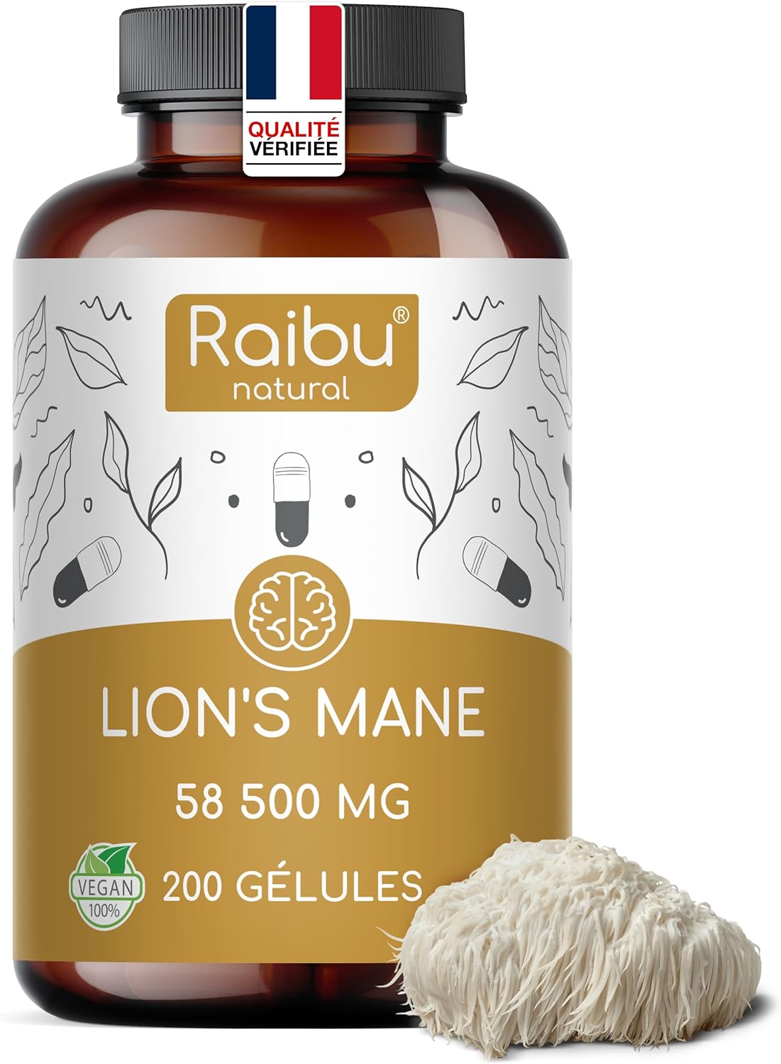 Lions Mane Champignon Mg