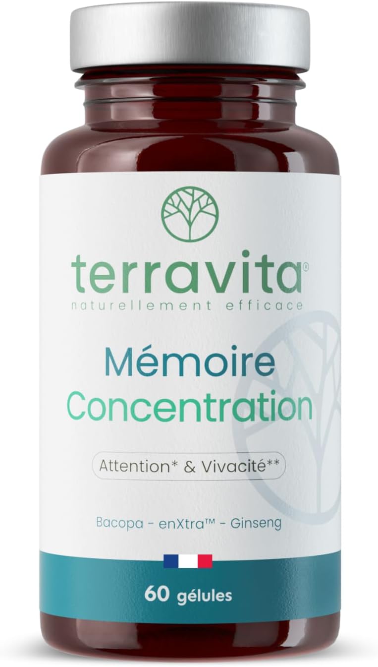 Memoire Concentration Ginseng Rouge