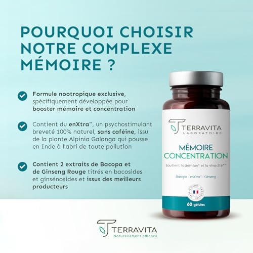 Vue 4 de Memoire Concentration Ginseng Rouge