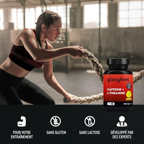 Vue 5 de Cafeine Ltheanine Haute Dose