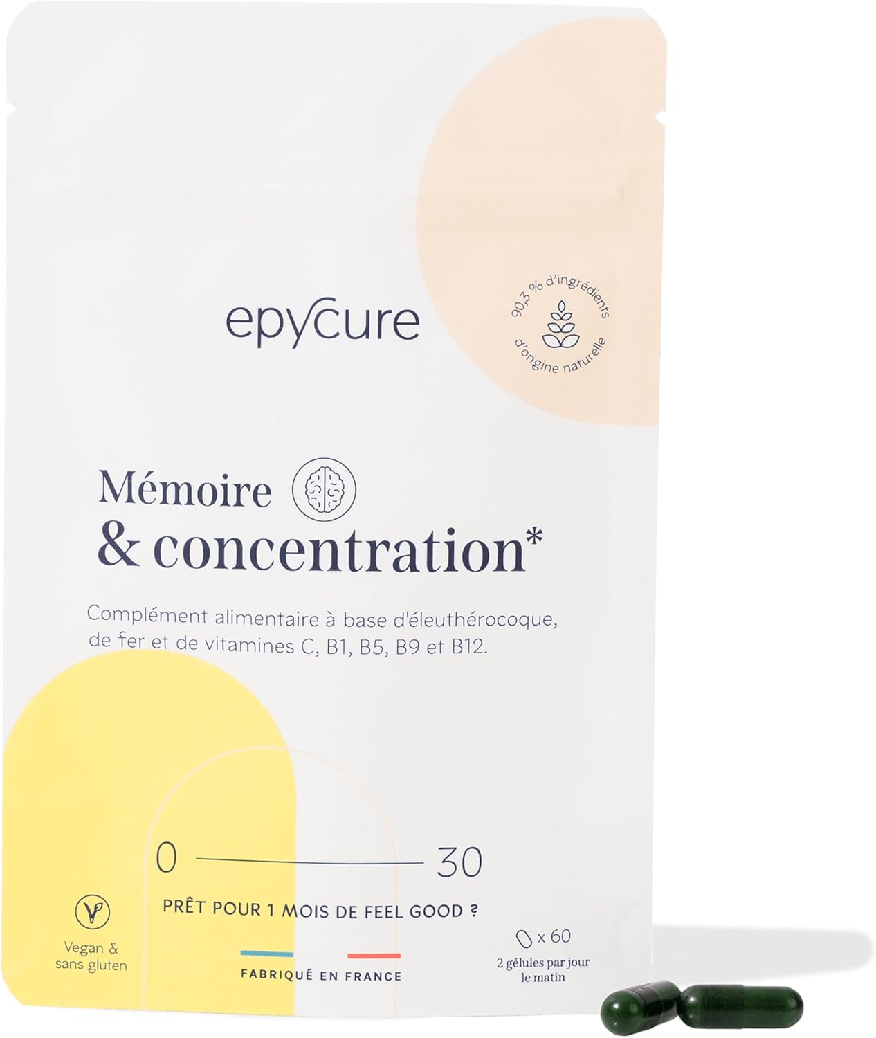 Epycure Cure Memoire Concentration