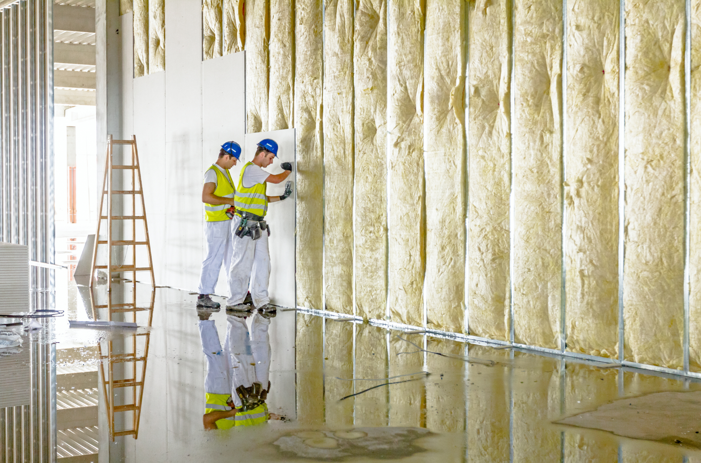 Gyprock fixing and flushing work in Adelaide with smooth walls and seamless joints