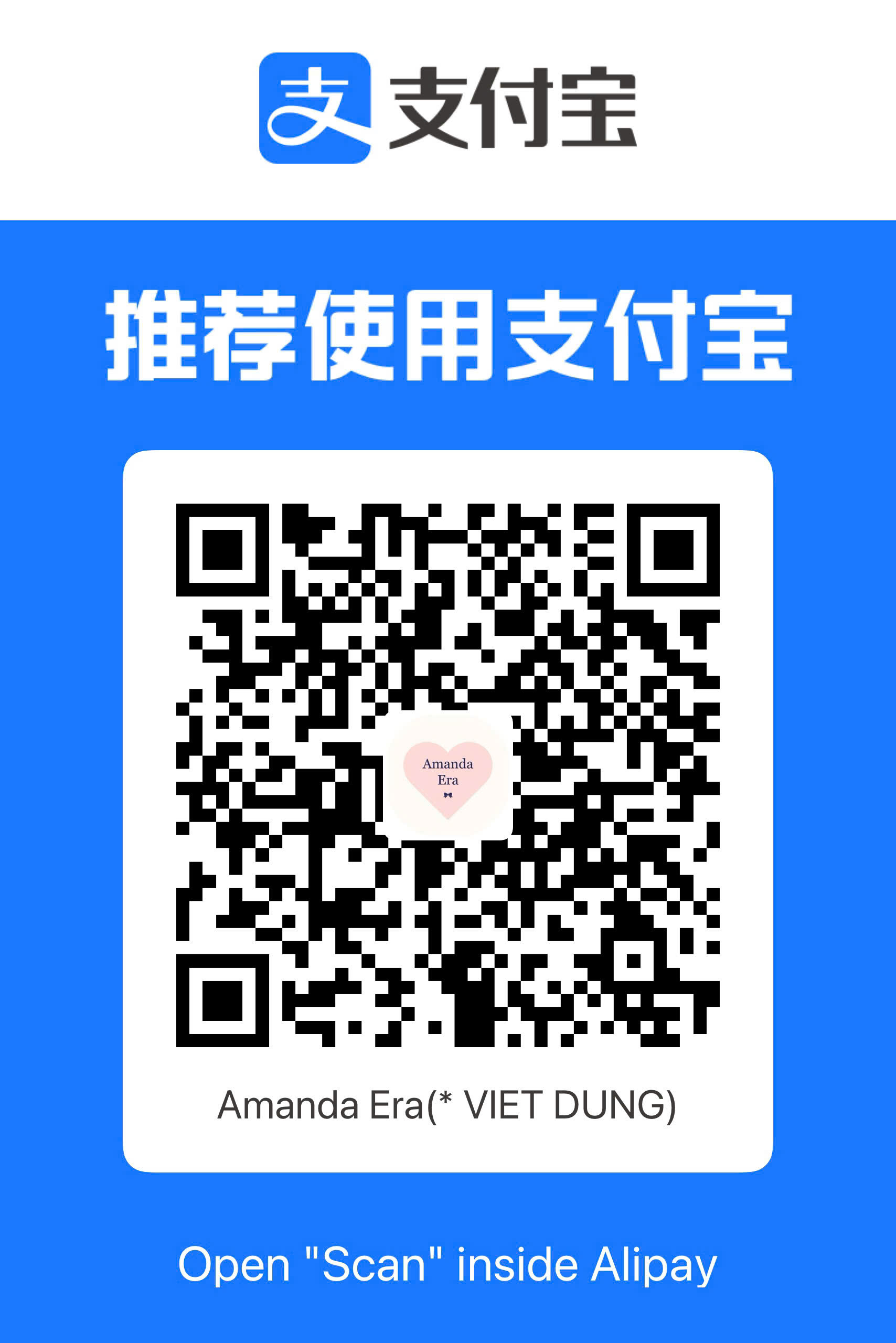 Alipay QR code