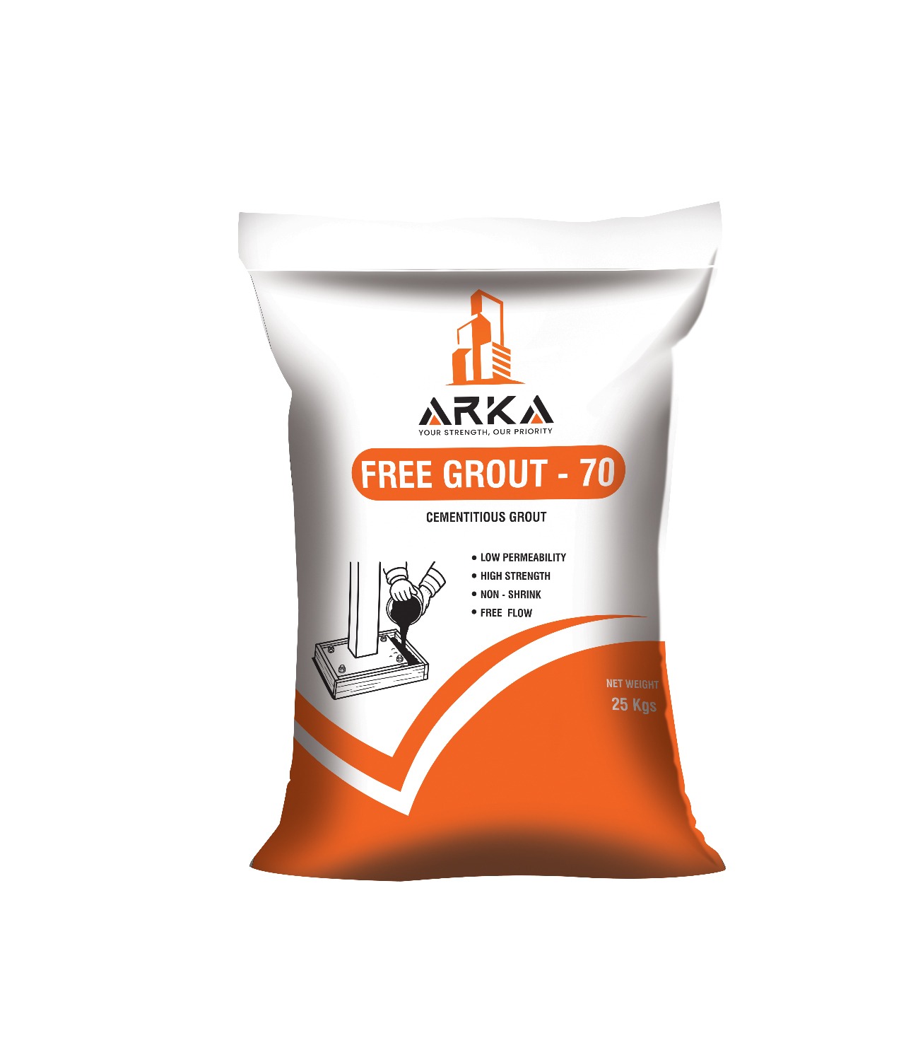 ARKA FREE GROUT 70