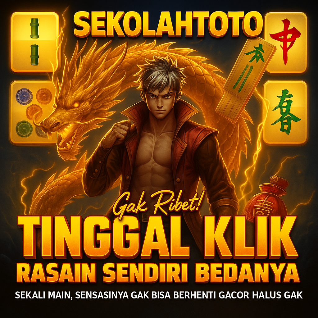 SEKOLAHTOTO : Ikuti Jejak Situs Slot Gacor Resmi & Login Agen Toto Togel Bonus Terbesar