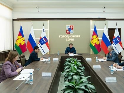 Глава Сочи Алексей Копайгородский обсудил с представителями делегации Республики Дагестан реализацию совместных проектов