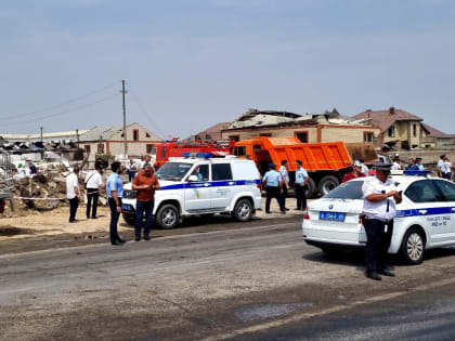 Минстрой Дагестана сообщил о проведении оценки ущерба пострадавших от взрыва на АЗС домов