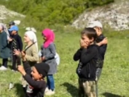 Учащиеся Цилитлинской СОШ отметили Международный день защиты детей на природе