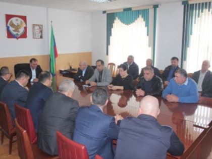 Заседание по вопросам осеннего призыва в Хивском районе