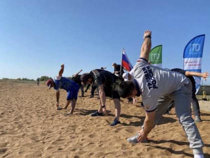 В Каякентском районе прошла акция «Начни утро с зарядки»