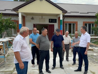 Ремонт Карчагской СОШ в Сулейман-Стальском районе Дагестана завершен на 95%