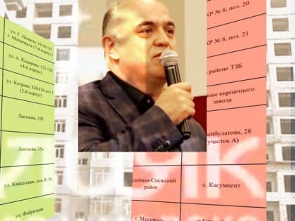 Власти Махачкалы обнаружили новые незаконные стройки