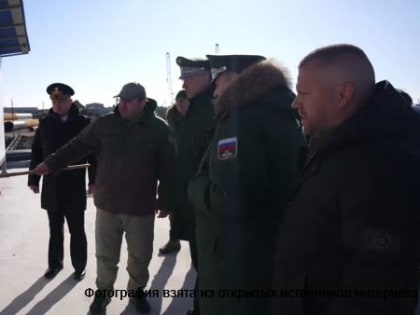 Тимур Иванов проинспектировал ход обустройства причального фронта в Каспийске