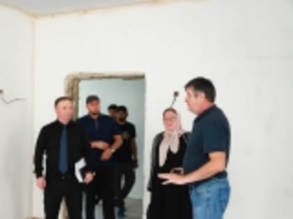 Галип Галипов проверил ход капремонта Мехельтинской средней школы