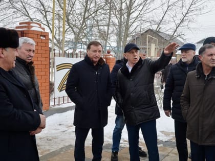 Заур Аскендеров побывал с рабочим визитом в Бабаюртовском районе