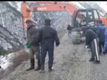 Четвёртые сутки в Цахурской долине Дагестана нет электричества