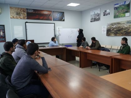 В ДГИ прошла встреча с иностранными студентами