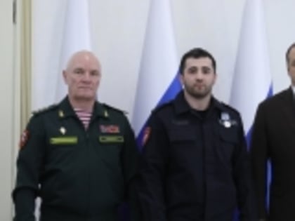 Старший лейтенант Гаджимурад Исубилаев из села Мехельта награжден медалью «За отвагу»