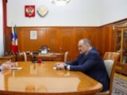 Сергей Меликов и Юрий Чайка обсудили вопросы развития Дагестана