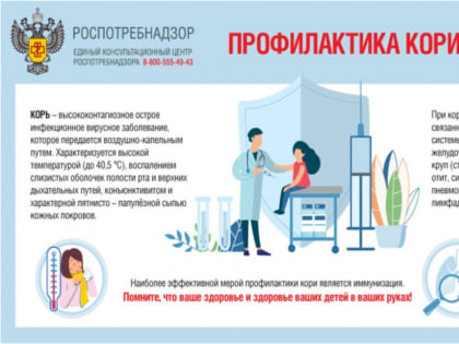 Роспотребнадзор РД отмечает  важность иммунизации против кори