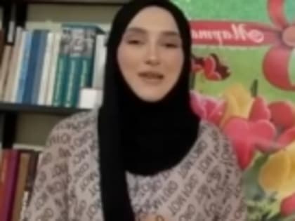 Учащиеся Килятлинской школы прочитали отрывок поэмы Расула Гамзатова