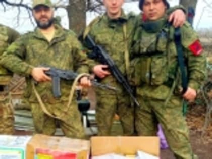 Боец СВО старший сержант Гаджимурад Умаров из села Мехельта поблагодарил земляков за гуманитарную помощь