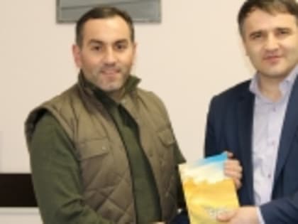 Состоялась встреча заместителя руководителя ЦУР РД Гянжеви Гаджибалаева и главного редактора медиагруппы «Гумбет» Гамзата Изудинова