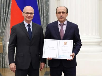 Алим Темирбулатов удостоился Благодарственного письма от Президента России Владимира Путина