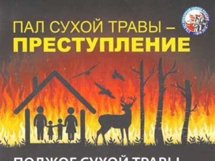 Пал сухой травы – преступление