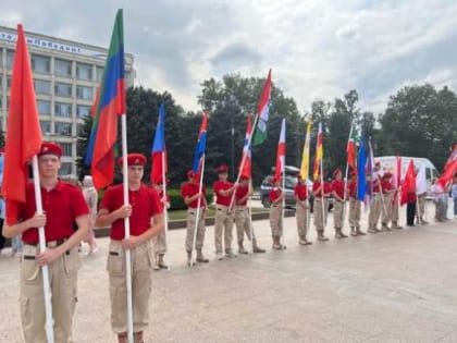 В Дагестане проходит всероссийский патриотический автомарш «Юнармия – Za. Север – Юг 2022»