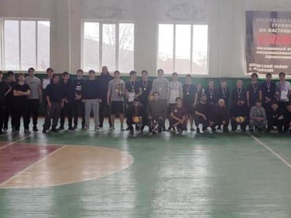 В Кайтагском районе прошел волейбольный турнир