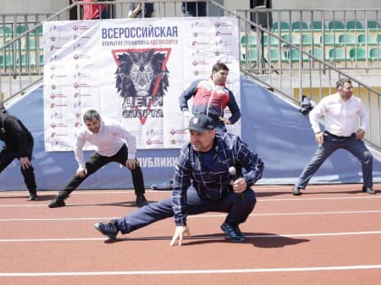 Махачкала присоединилась ко Всероссийской тренировке #ДЕТИСПОРТА